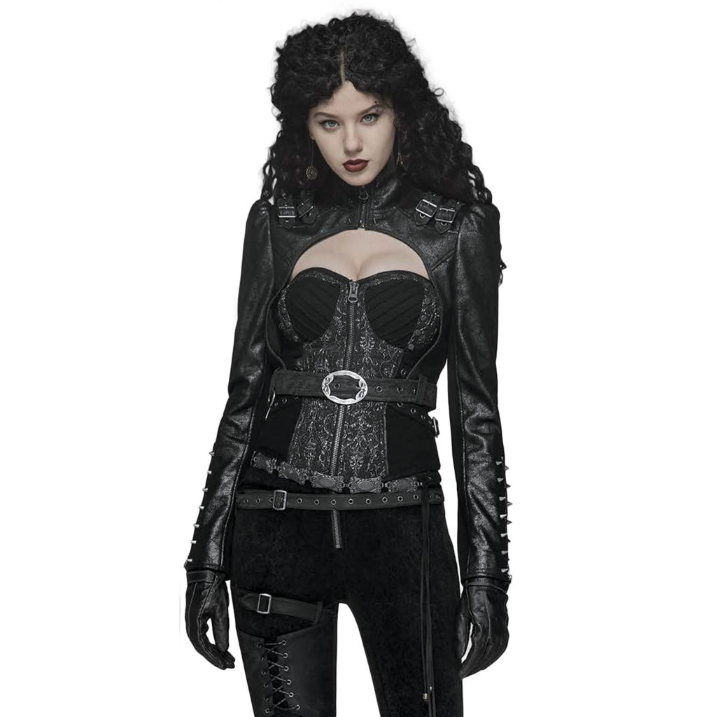 Wy961 Steampunk Short Jacket Western Fashion