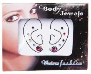 1077ERMLT - Ear Tattoo - Reusable - Multi