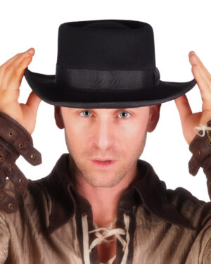69524 - Gambler Hat - 100% wool felt