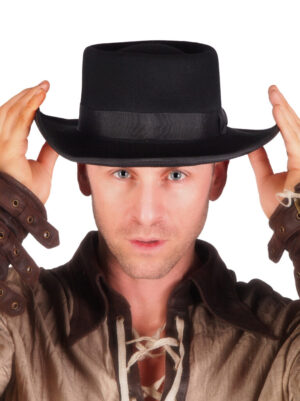 69524 - Gambler Hat - 100% wool felt