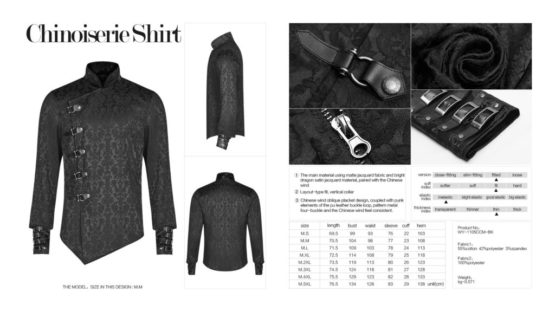 WY1105 - Chinoiserie Shirt-S - Image 2
