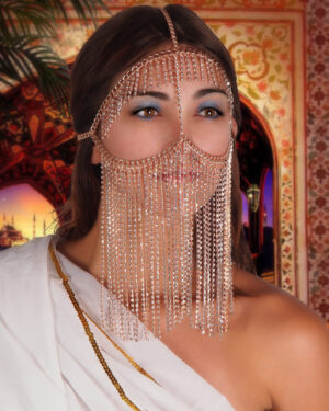 14601 - Crystal Chain Head Face Chain