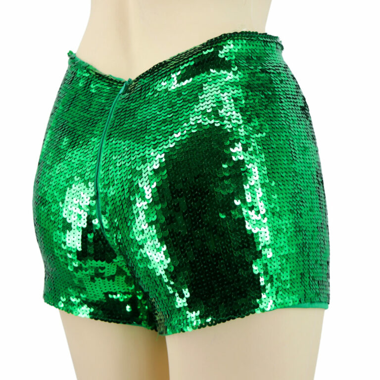 2270 - Sequins Shorts with Zipper - Image 50