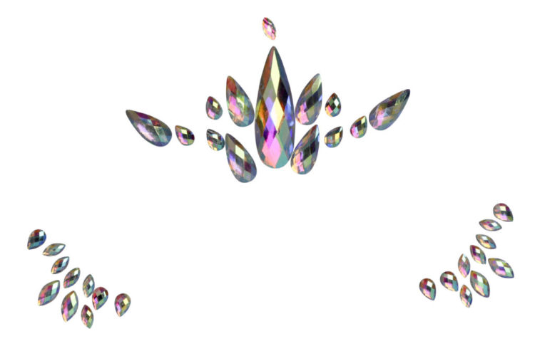 1055 - Face, Body Jewels - AB - Image 2