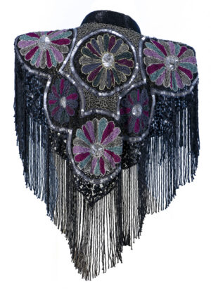 8875 - Beaded Cape - Multi