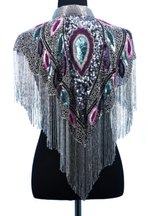 8877 - Beaded Cape - Multi
