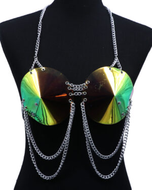 14308 - Acrylic Bra - Silver