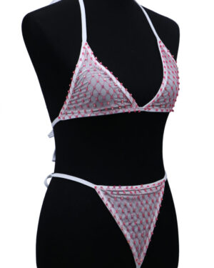 14413 - Rhinestones lingerie/Bikini set