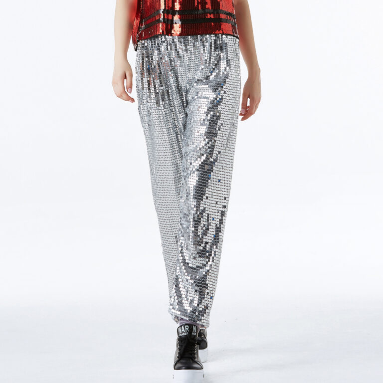 LP30 - Sequins Pants Silver - Image 7