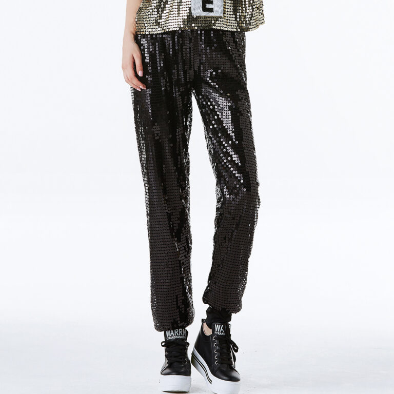 LP30 - Sequins Pants Silver - Image 4