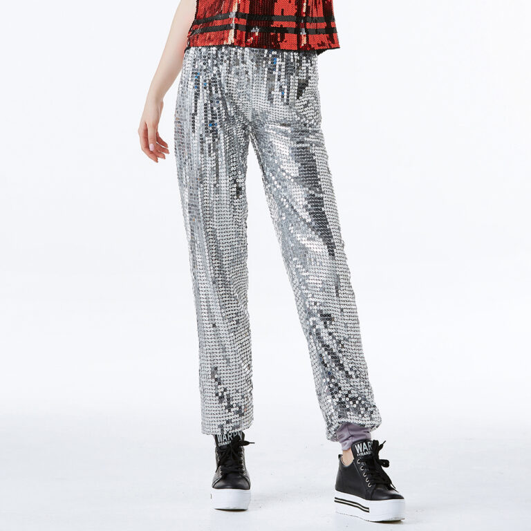 LP30 - Sequins Pants Silver - Image 5