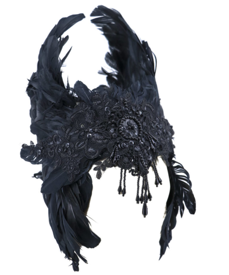 63012 - Costume Headpiece Beaded - Image 7