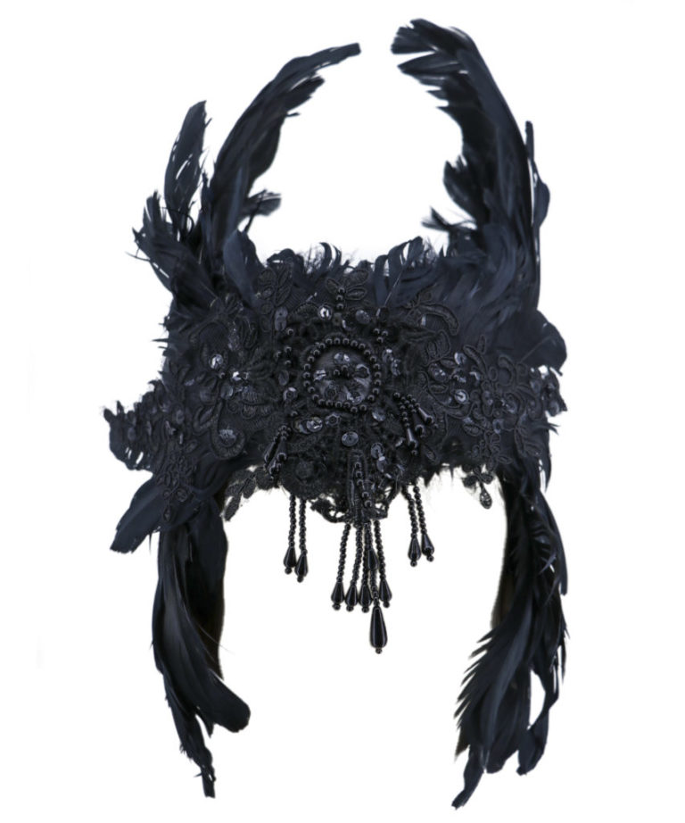 63012 - Costume Headpiece Beaded - Image 8