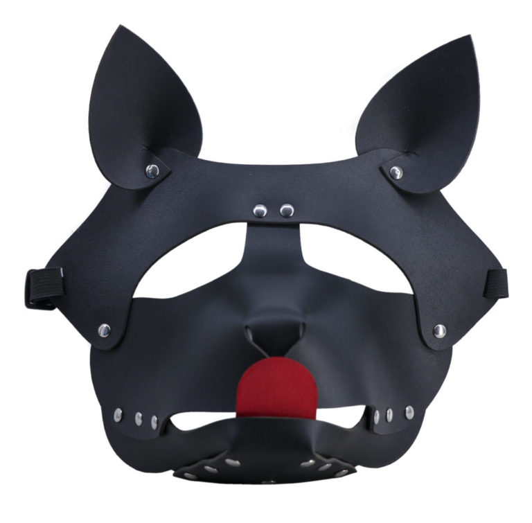 63316 - Leather Face Mask, dog - Image 3