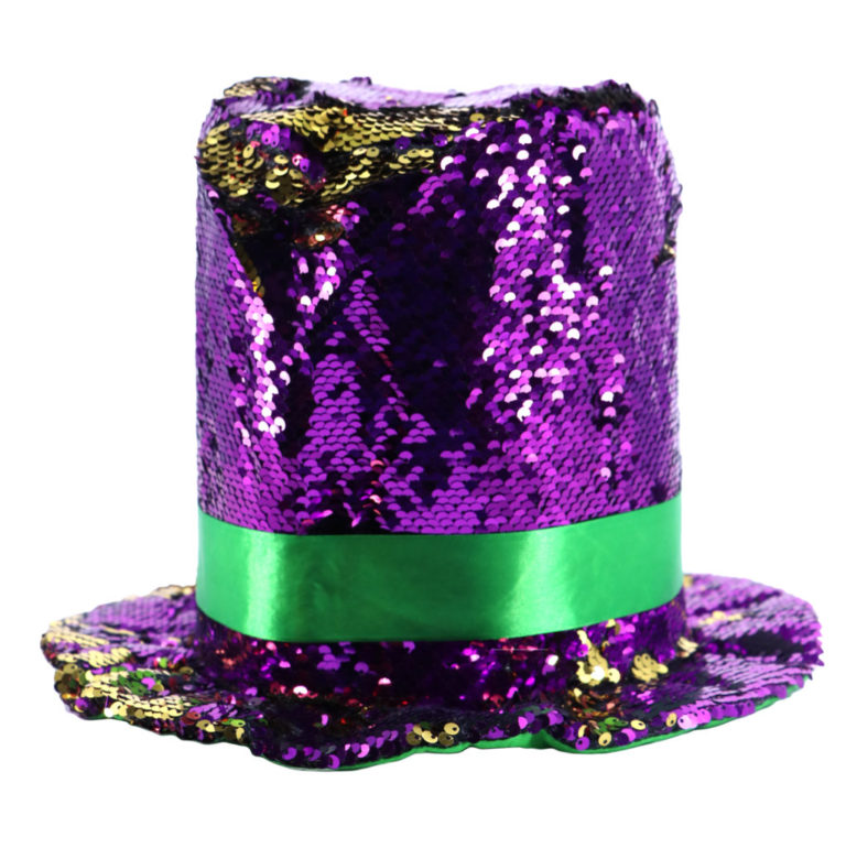 69534 - Reversible Sequins Top Hat - Image 2