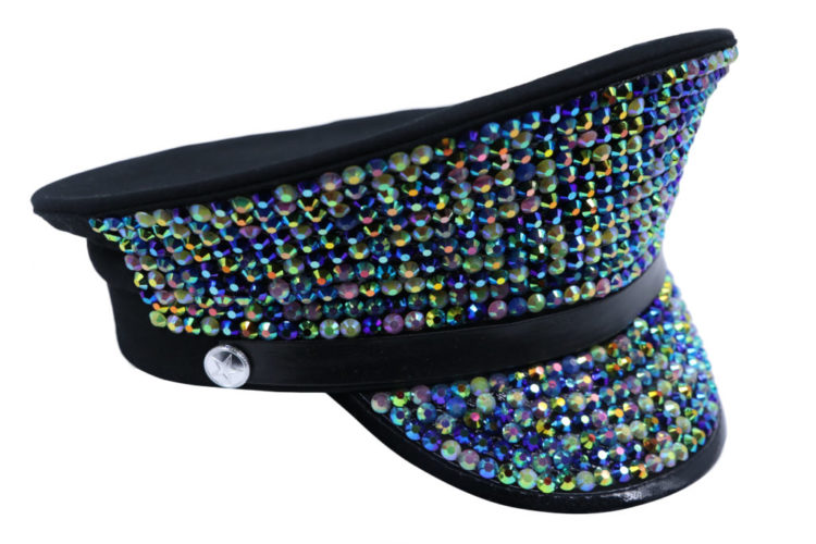 69565 - Gems Police Hat - Rhinestones - Image 2