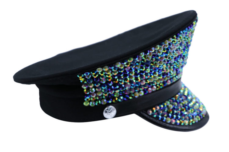 69565 - Gems Police Hat - Rhinestones - Image 3