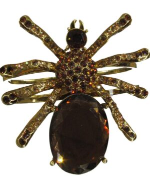 RSB849 - Brooch Spider Rhinestone