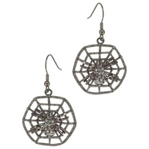 RSN2272-E - Spider Rhinestone Earring