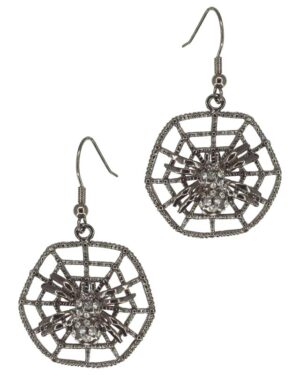 RSN2272-E - Spider Rhinestone Earring