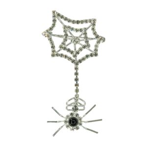 RSP2918 - Brooch Spider Rhinestone