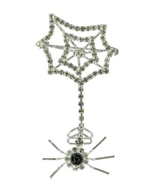 RSP2918 - Brooch Spider Rhinestone