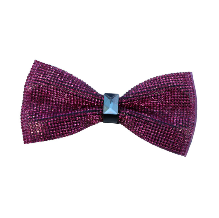 SY107 - Rhinestone Bow Tie - Image 2
