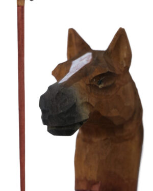 WP13205 - Wooden Cane  36"- Horse