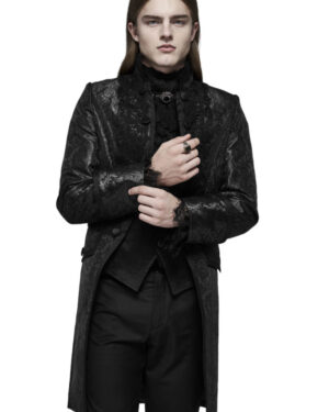 WY1188 - Palace Jacquard Long Coat-M