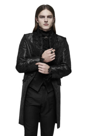 WY1188 - Palace Jacquard Long Coat-M