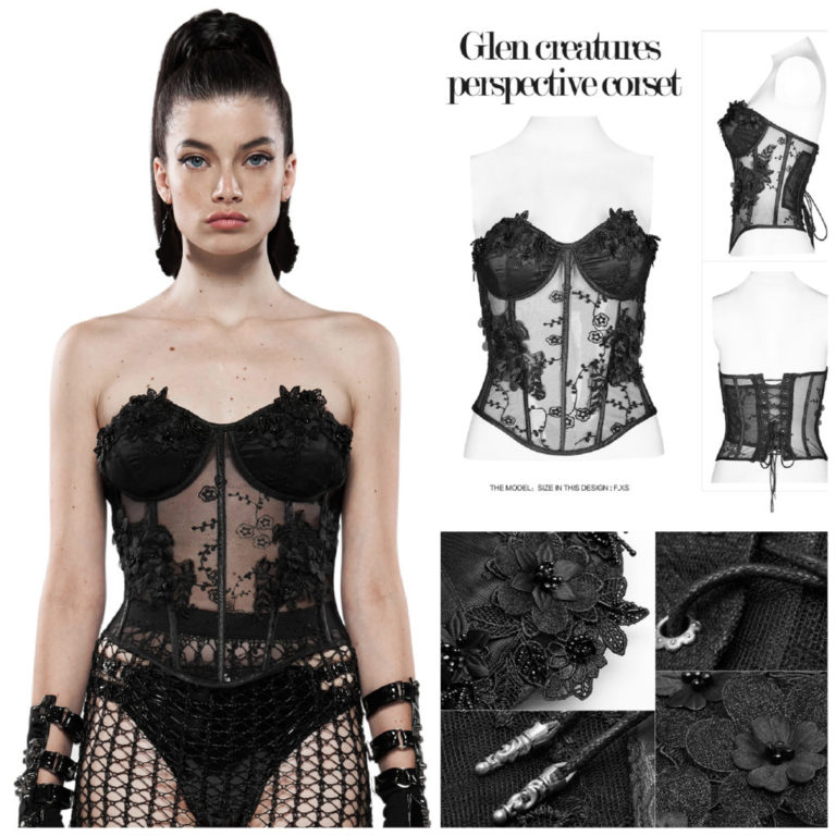 WY1119 - Glen Creatures Perspective Corset-XL - Image 7