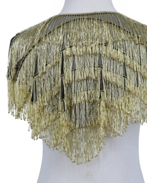 1005 - Flapper Shawl with Straight Fringes