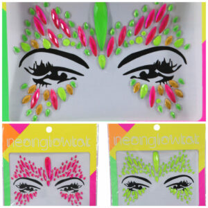 1090 - Neon Face Jewels