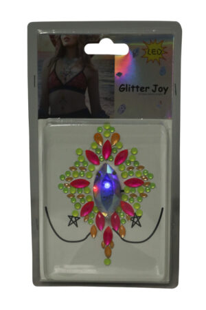 1094 - Face, Body Jewels, Pasties - Neon LED