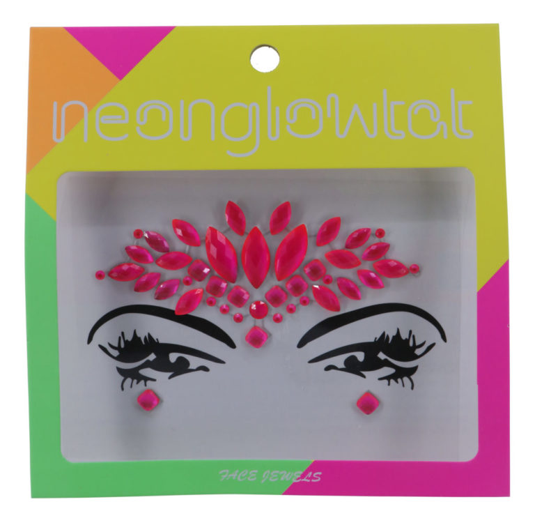 1102 - Neon Face Jewels