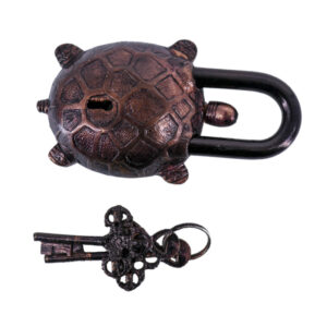 113319 - Antique Turtle Copper Lock- 5"