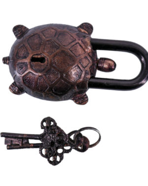 113319 - Antique Turtle Copper Lock- 5"