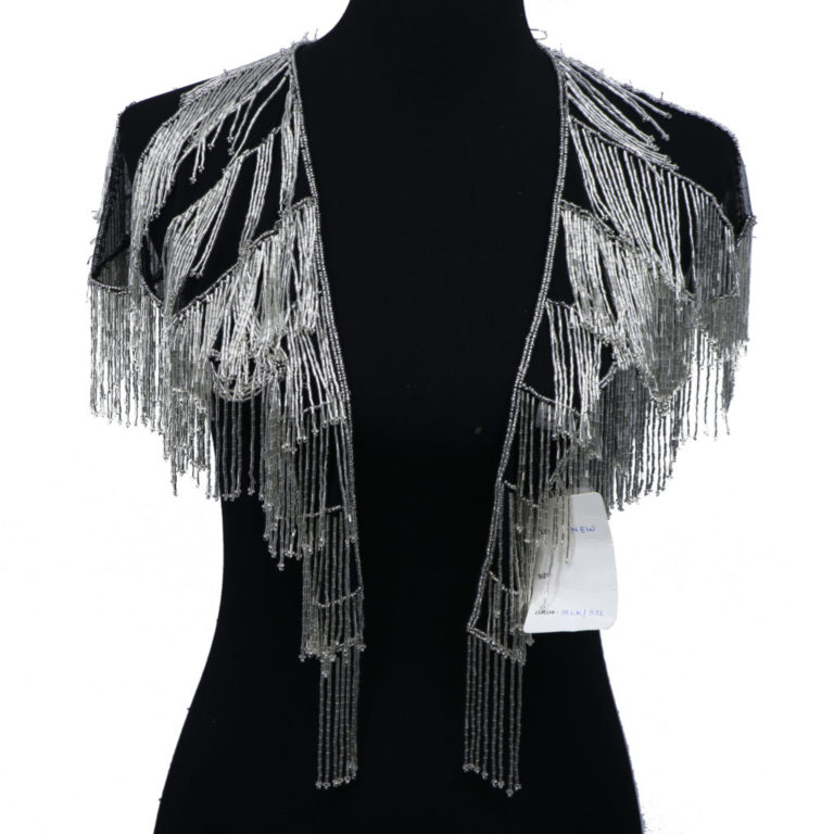 1005 - Flapper Shawl with Straight Fringes - Image 2