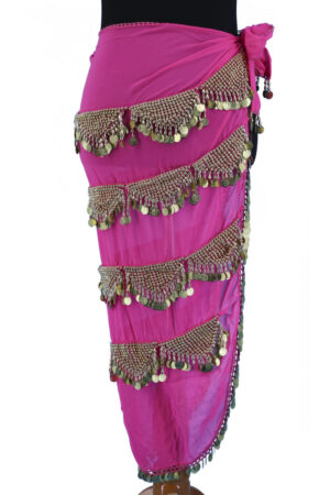 1735 - Heavy U Shape Sash/Skirt with lots of coins