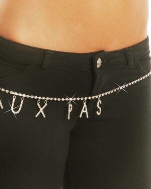 8605 - Belly Chain - Faux Pas-Silver