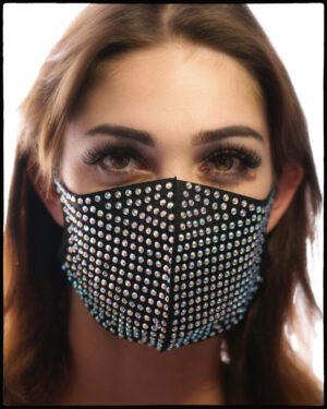 106304 - rhinestone mask - AB