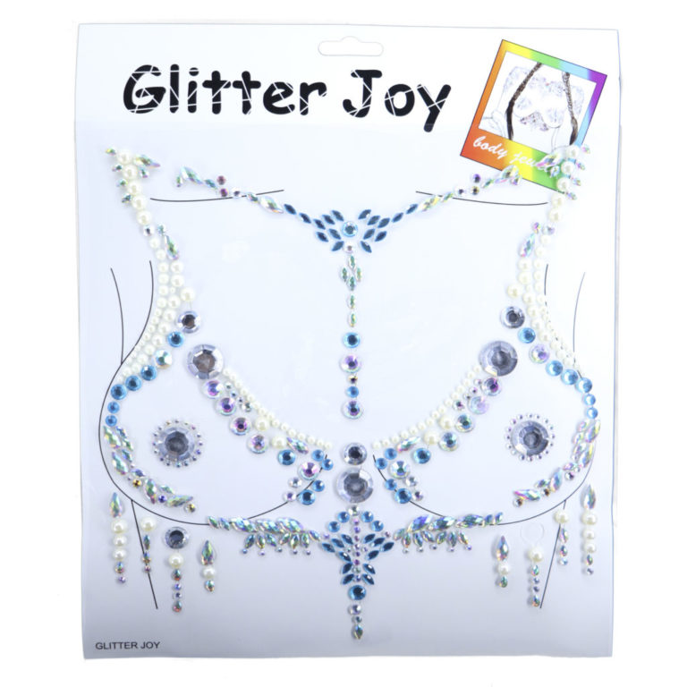 1076 - Pasties, Body Gems - Blue - Image 2