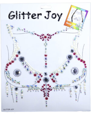 1076 - Pasties, Body Gems - Blue
