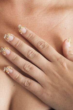 1194 - Finger Nails with Drops-ASST