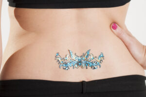 1195 - Tattoo - Low Back-Silver