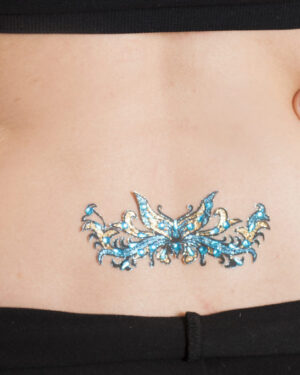 1195 - Tattoo - Low Back-Silver