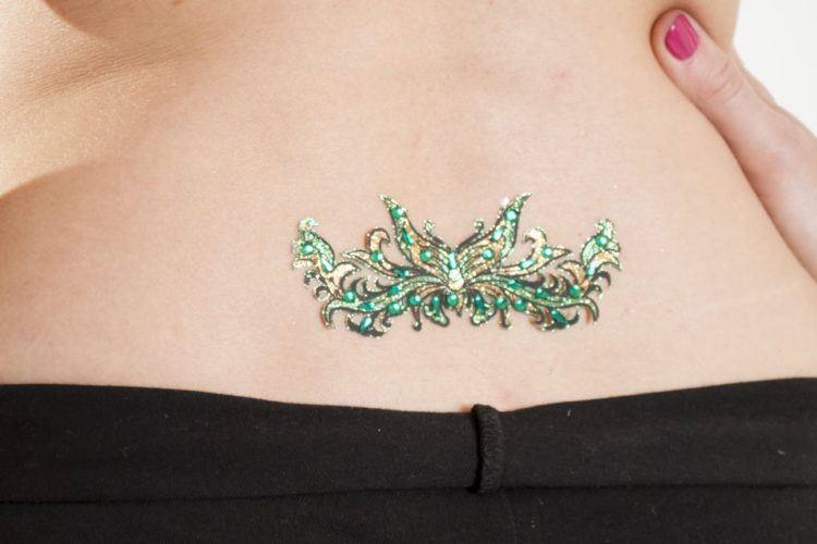 1195 - Tattoo - Low Back-Silver - Image 4