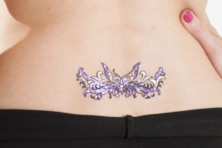 1195 - Tattoo - Low Back-Silver - Image 5