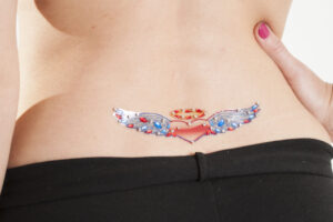 1203 - Low Back Tattoo