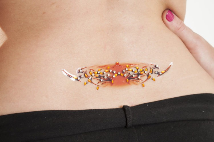 1203 - Low Back Tattoo - Image 4